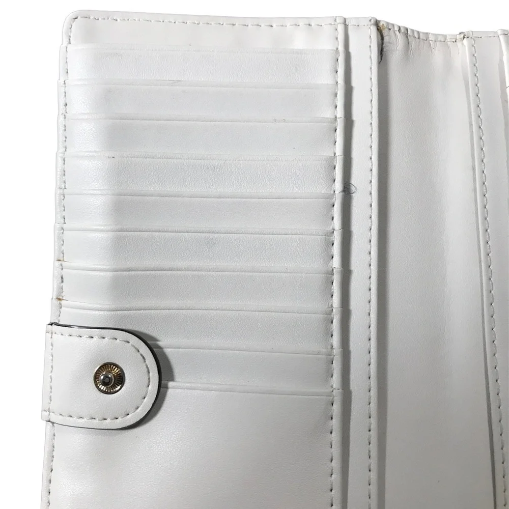 Kate Spade Leather Blue Colorblock Wallet AS IS